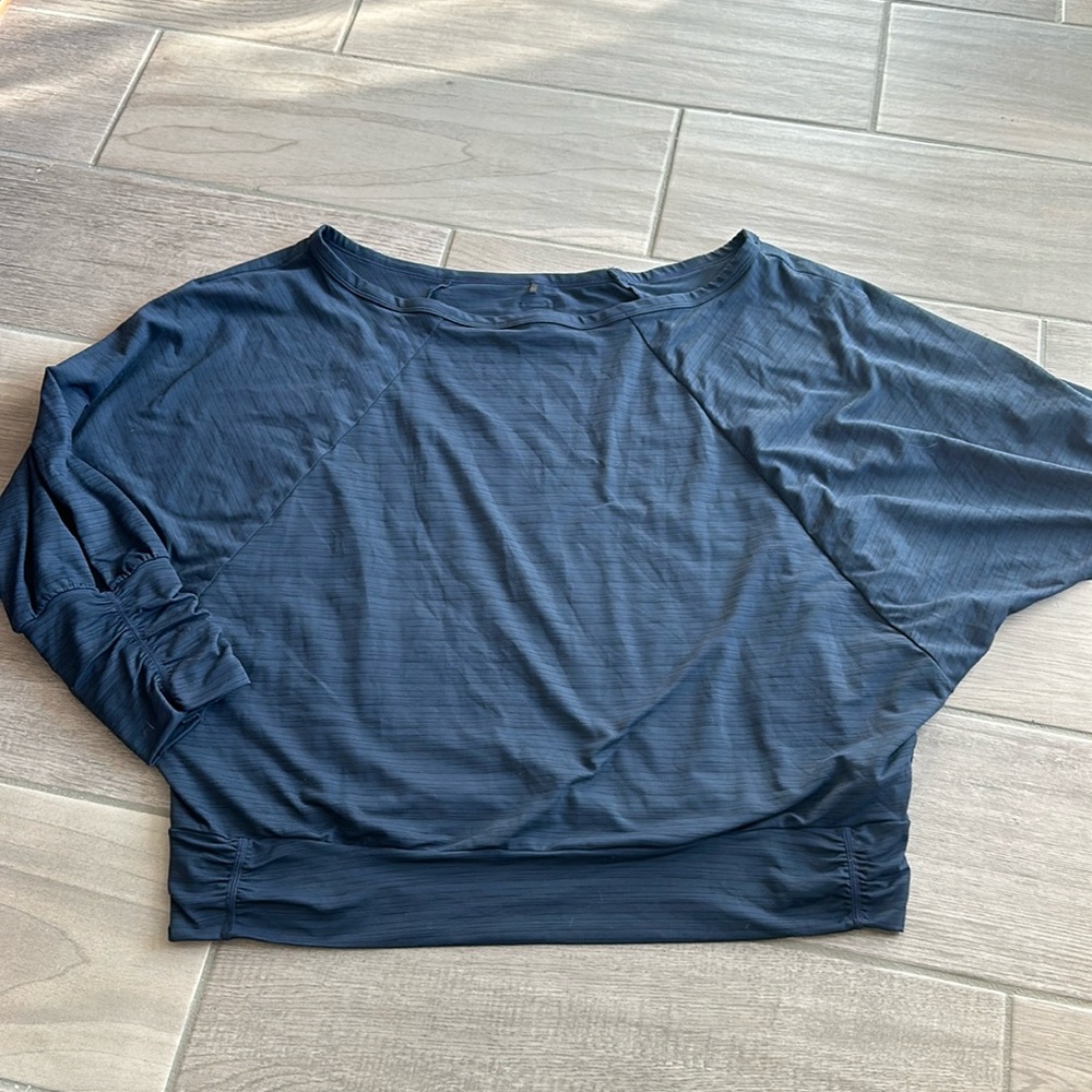 Navy prana Ridgeview top